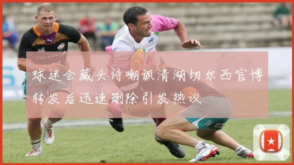 球迷会藏头诗嘲讽清湖切尔西官博转发后迅速删除引发热议